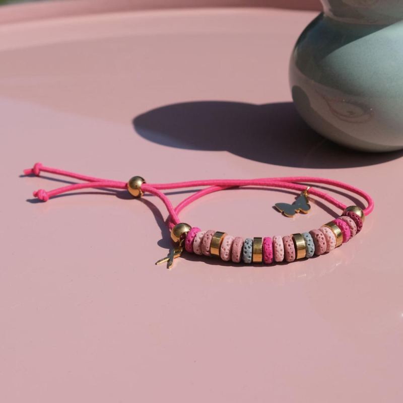 Pink Ribbon Armband 2023