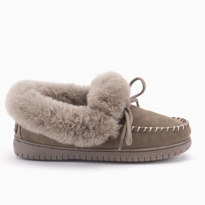 Warmbat Kampi dames double faced moss