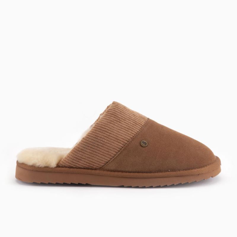 Warmbat Perth Men Suède/Ribcord Cognac