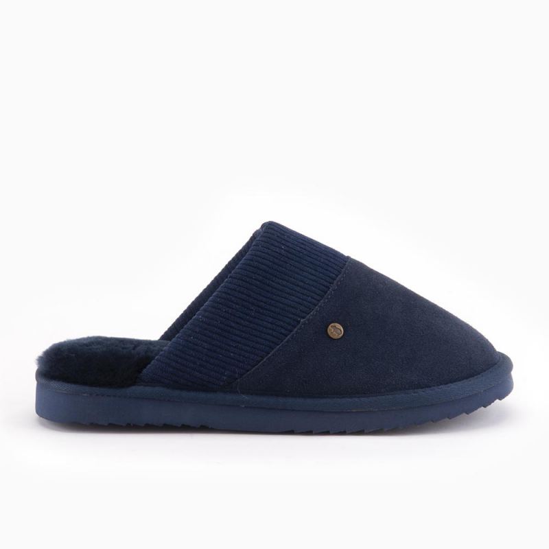 Warmbat Perth Men Suède/Ribcord Dark Navy