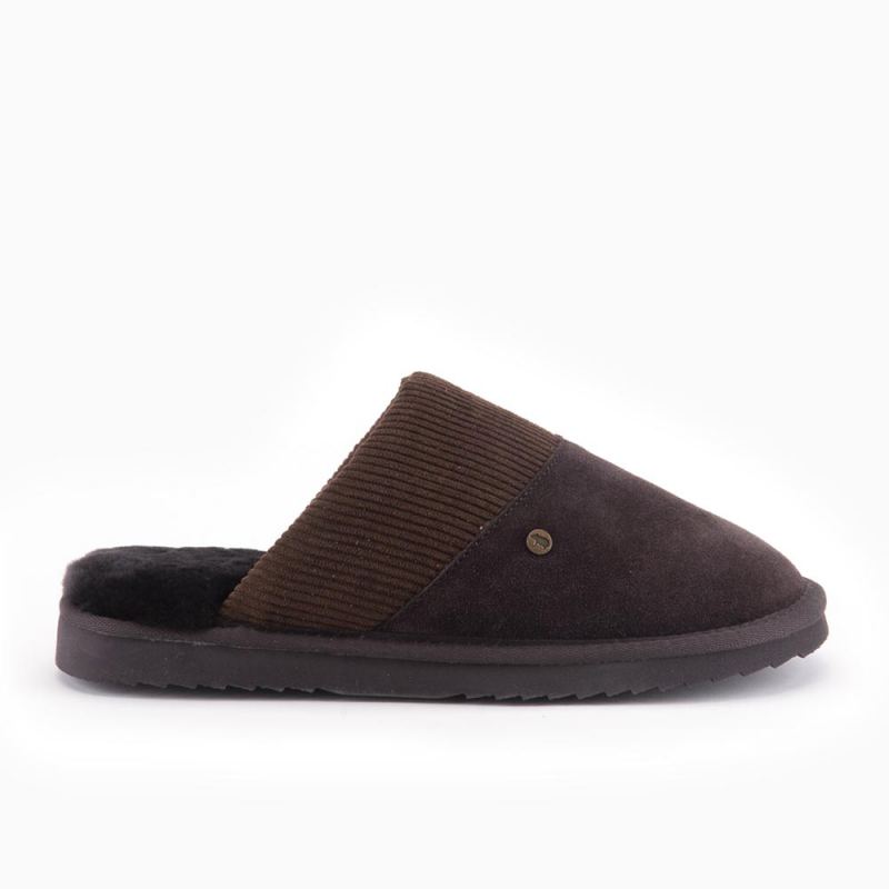 Warmbat Perth Men Suède/Ribcord Choco