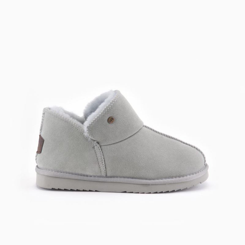 Warmbat Willow kinderen Suède Ice Blue