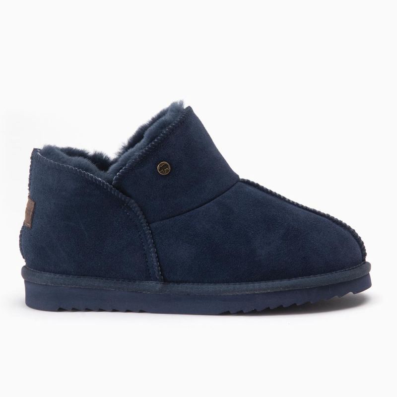 Warmbat Willow dames suède dark navy