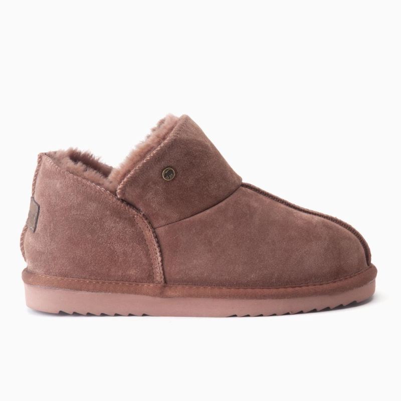 Warmbat Willow dames suede sequoia