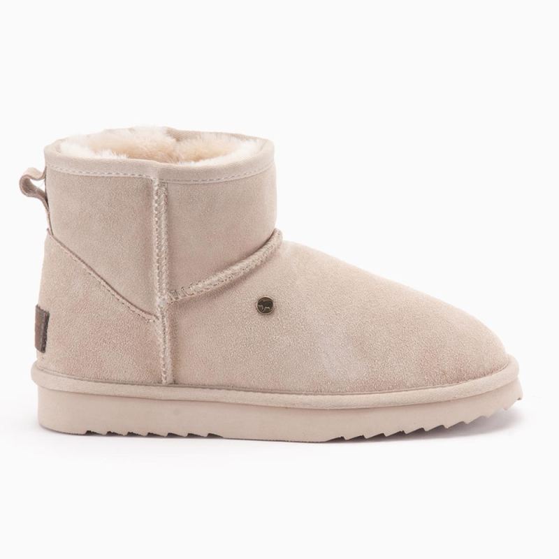 Warmbat Wallaby dames suède boot blush