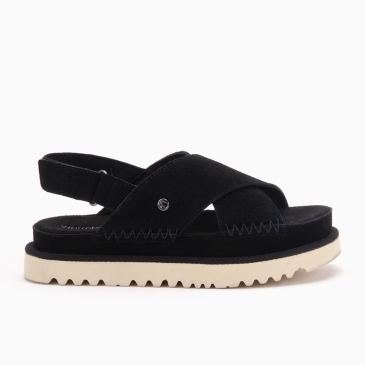 Warmbat Namoi dames suède black 