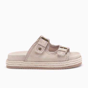 Warmbat Bennister dames suède blush 