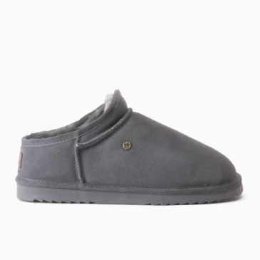 Warmbat Conner heren suede charcoal 