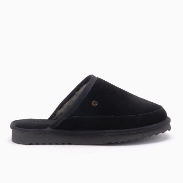 Warmbat Cowra heren suède black 