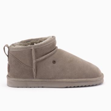 Warmbat Durack heren suède boot moss 