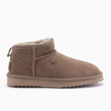 Warmbat Durack heren suède boot mud 
