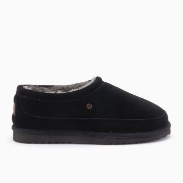 Warmbat Ebor heren suède black 
