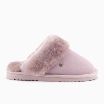 Warmbat Flurry dames suède mauve 