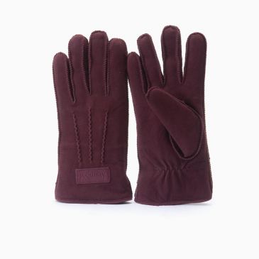 Warmbat handschoen dames goat suède port 