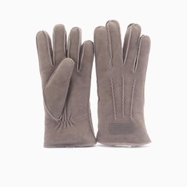 Warmbat dames handschoenen suède pebble 
