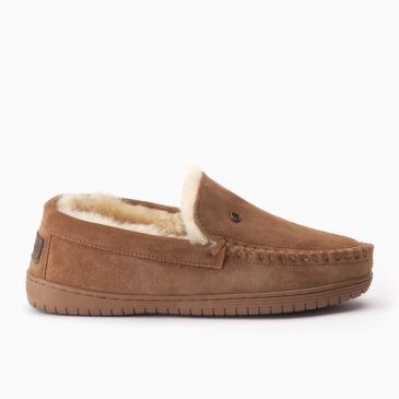 Warmbat Grizzly heren suède cognac 