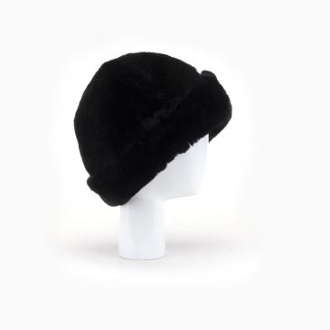 Warmbat Jaylene hat sheepskin/fleece black 