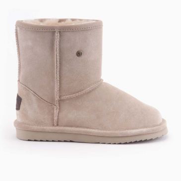 Warmbat Kangaroo dames suède boot blush 