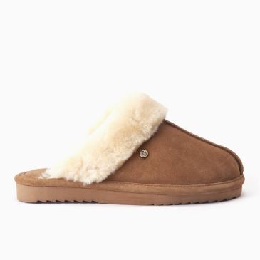 Warmbat Lismore dames suède cognac 