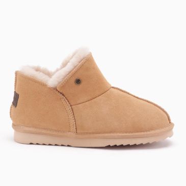 Warmbat Willow dames suède apricot 
