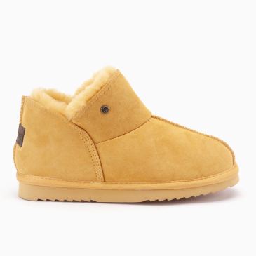 Warmbat Willow dames suède sunflower 