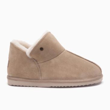 Warmbat Willow dames suède stone 