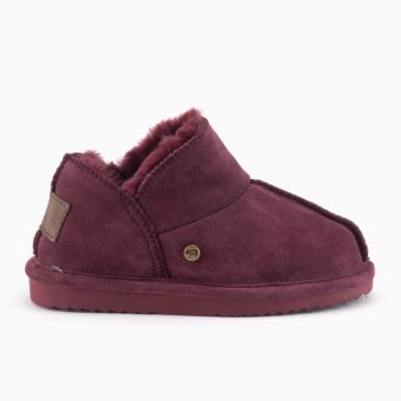Warmbat Willow dames suède port 