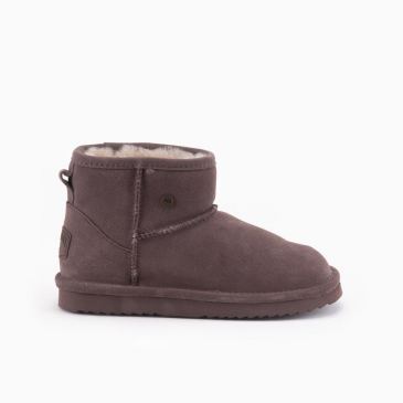 Warmbat Wallaby kinderen suède boot liver 