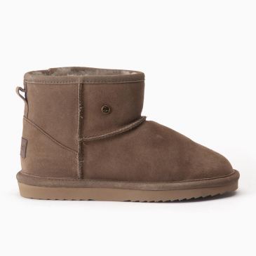 Warmbat Wallaby dames suède boot mud 