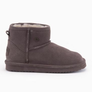 Warmbat Wallaby dames suède boot liver 