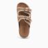 Warmbat Bennister dames suède cognac 