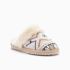Warmbat Collie dames print woven stone 