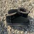 Warmbat Durack dames suède boot tape black 