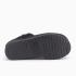 Warmbat Durack dames suède boot plateau tape black 