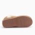 Warmbat Durack dames suède boot plateau wool cognac 