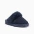 Warmbat Flurry dames suède dark navy 
