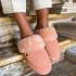 Warmbat Flurry dames suede flamingo 