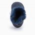 Warmbat Hay Baby bootie with velcro strap Dark Navy 