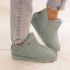 Warmbat Willow dames suède cameo blue 