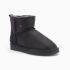 Warmbat Wallaby heren boot cracked leather black 