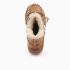 Warmbat Waturra dames suède lace boot cognac 